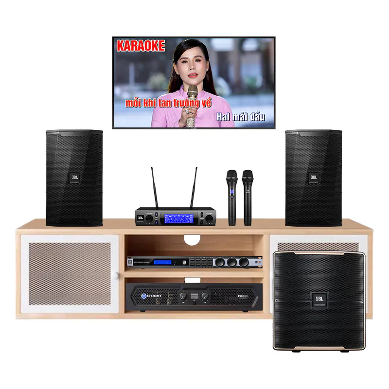 Dàn Karaoke JBL KH87 (JBL KPS2, Crown KVS500, JBL KX190, JBL VM300, Sub Pasion 12SP)