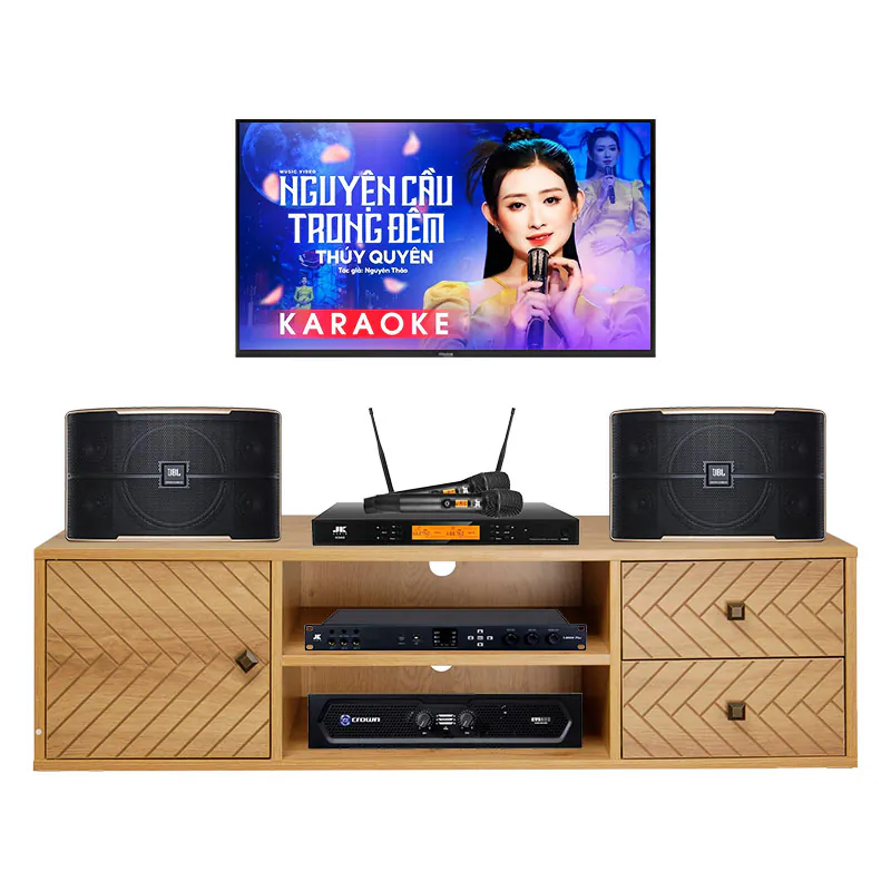 Dàn Karaoke Gia Đình KHD03 (JBL Pasion 10, Crown KVS300, JKAudio X6000 Plus, JKAudio K500)