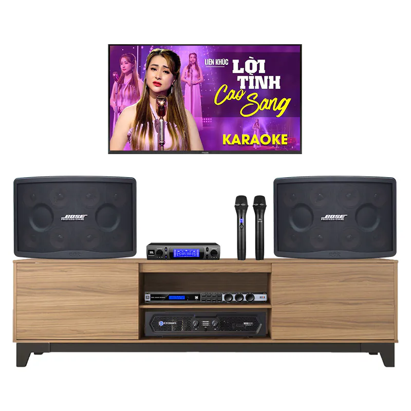 Dàn Karaoke Bose KHD61 (Bose 802 Seri V,  Crown KVS500, JBL KX190, VM300)