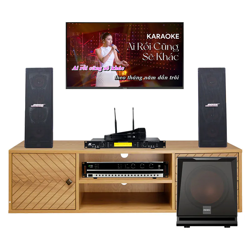 Dàn Karaoke Bose KHD71 (Bose 402 Seri V, Kiwi PD8000, JKAudio K310, Paramax D30)