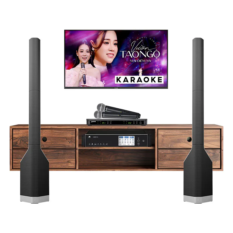 Dàn karaoke gia đình LC32 (LD Systems MAUI P900, JKaudio X9900 Pro, Shure BLX288A/SM58)
