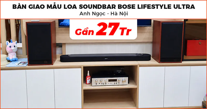 Nâng cấp hệ thống âm thanh với mẫu loa soundbar trị giá gần 27 triệu đồng cho anh Ngọc ở Cầu Giấy, Hà Nội Nâng cấp hệ thống âm thanh với mẫu loa soundbar trị giá gần 27 triệu đồng cho anh Ngọc ở Cầu Giấy, Hà Nội