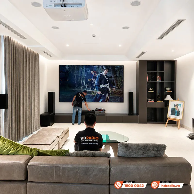 Lắp đặt Phòng giải trí tổng hợp cao cấp cho anh Tiệp Lắp đặt Phòng giải trí tổng hợp cao cấp cho anh Tiệp