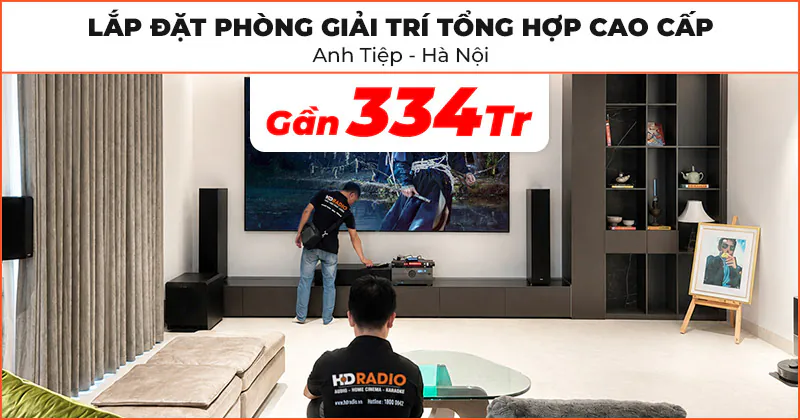 Lắp đặt Phòng giải trí tổng hợp gần 334 triệu đồng cho anh Tiệp ở Cầu Giấy, Hà Nội (Yamaha RX-A6A, Bose FreeSpace FS2C, Klipsch RP-1200SW, 502S II, 504C II, 6000F II, Epson EH-LS9000W) Lắp đặt Phòng giải trí tổng hợp gần 334 triệu đồng cho anh Tiệp ở Cầu Giấy, Hà Nội (Yamaha RX-A6A, Bose FreeSpace FS2C, Klipsch RP-1200SW, 502S II, 504C II, 6000F II, Epson EH-LS9000W)