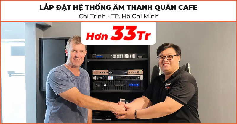 Lắp đặt hệ thống âm thanh quán cafe cho chị Trinh ở quận 7, Hồ Chí Minh Lắp đặt hệ thống âm thanh quán cafe cho chị Trinh ở quận 7, Hồ Chí Minh