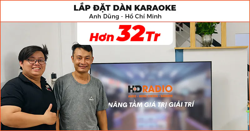 Dàn karaoke của anh Dũng ở Bình Tân, Hồ Chí Minh