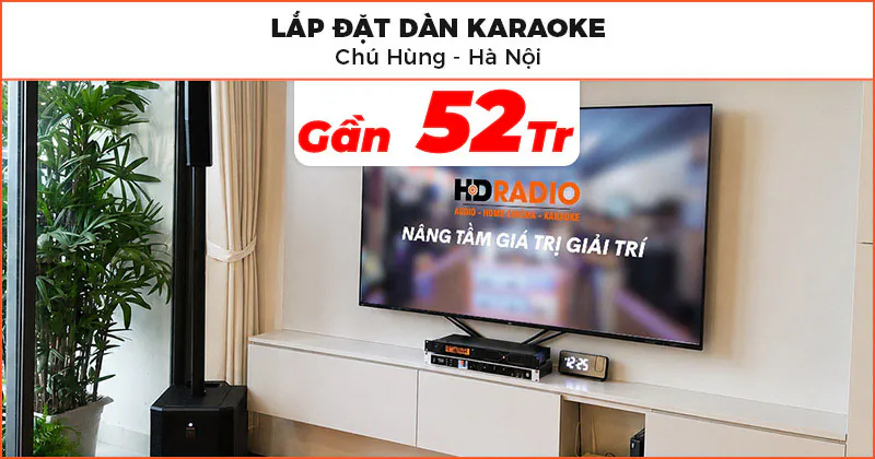 Lắp đặt Dàn karaoke cao cấp cho chú Hùng ở Bắc Từ Liêm Lắp đặt Dàn karaoke cao cấp cho chú Hùng ở Bắc Từ Liêm