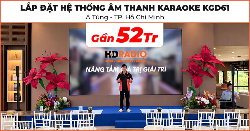 Lắp đặt hệ thống âm thanh karaoke sân khấu trị giá gần 52 triệu đồng cho anh Tùng ở TP. Hồ Chí Minh (JBL IRX ONE, KX190, VM300) Lắp đặt hệ thống âm thanh karaoke sân khấu trị giá gần 52 triệu đồng cho anh Tùng ở TP. Hồ Chí Minh (JBL IRX ONE, KX190, VM300)