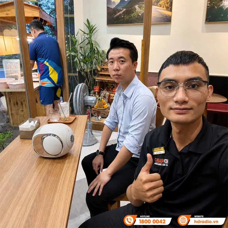 Bàn giao Loa Devialet Phantom Ultimate 98dB cho anh Thảo ở Hà Nội Bàn giao Loa Devialet Phantom Ultimate 98dB cho anh Thảo ở Hà Nội