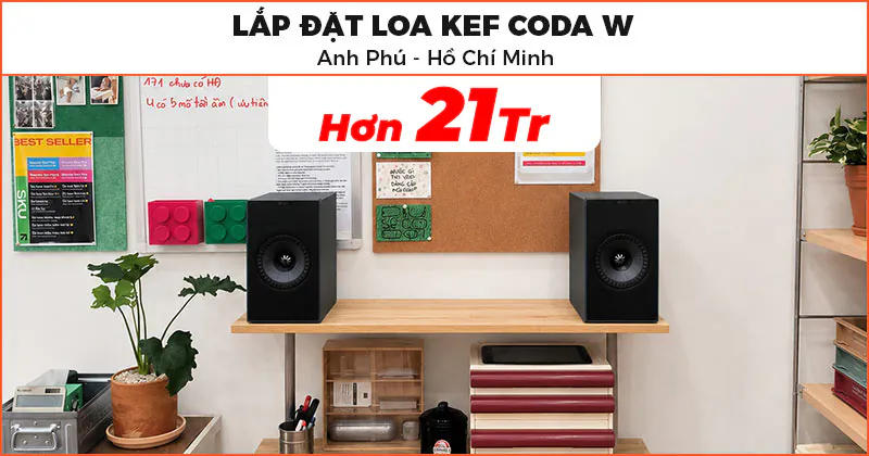 Lắp đặt Loa KEF cực hay cho anh Phú ở Thủ Đức, Hồ Chí Minh