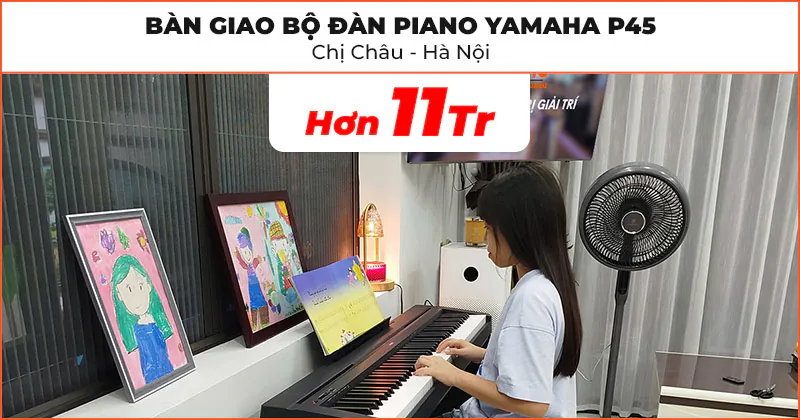 Bàn giao bộ Đàn Piano Yamaha cho chị Minh Châu ở Hà Nội Bàn giao bộ Đàn Piano Yamaha cho chị Minh Châu ở Hà Nội