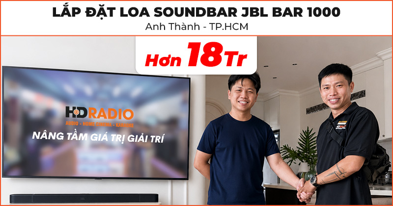 Loa soundbar JBL Bar 1000 của anh Thành ở Quận 7, Hồ Chí Minh