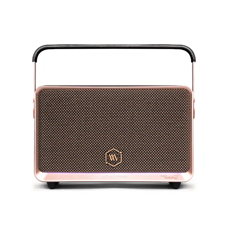Loa Alpha Works W90, Công suất 100W, Pin 25 giờ, Bluetooth 6.0, AUX 3.5 mm, USB-C