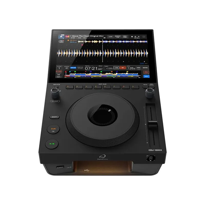 Bàn DJ AlphaTheta CDJ-1500X (Màn hình cảm ứng 10.1 inch, CloudDirectPlay, USB Type-A, USB Type-C, LAN, Wi-Fi, NFC, Rekordbox, Serato DJ Pro) Bàn DJ AlphaTheta CDJ-1500X (Màn hình cảm ứng 10.1 inch, CloudDirectPlay, USB Type-A, USB Type-C, LAN, Wi-Fi, NFC, Rekordbox, Serato DJ Pro)