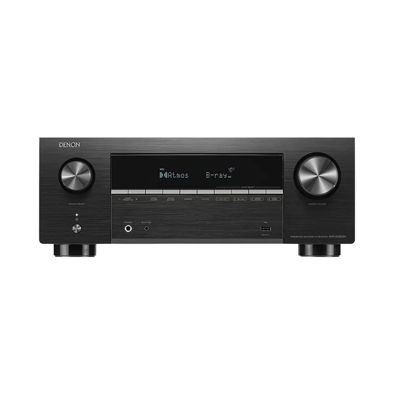 Amply Denon AVR-X2900H, 7.2 kênh, Công suất 95W/Kênh, tích hợp HEOS, HDMI, Phono MM, Optical Amply Denon AVR-X2900H, 7.2 kênh, Công suất 95W/Kênh, tích hợp HEOS, HDMI, Phono MM, Optical