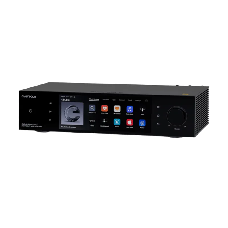 Music Server Eversolo DMP-A8 Gen 2, DAC AK4499EX, HDMI ARC, XLR Balanced, WiFi 6, Bluetooth Music Server Eversolo DMP-A8 Gen 2, DAC AK4499EX, HDMI ARC, XLR Balanced, WiFi 6, Bluetooth