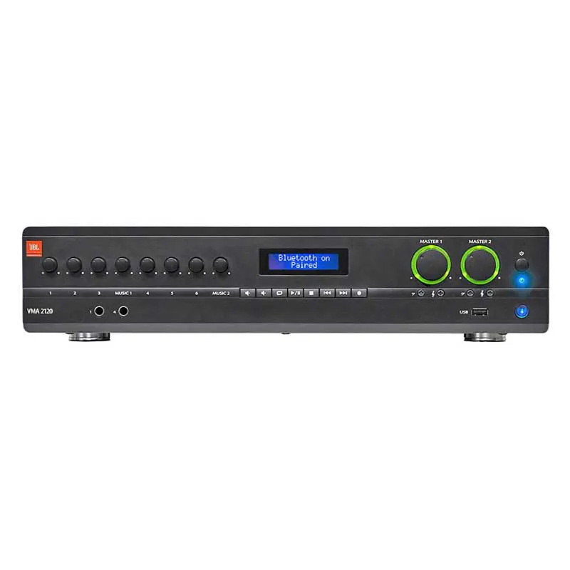 Amply JBL VMA 2120, Công suất 120W, Bluetooth, USB Type-A, RCA