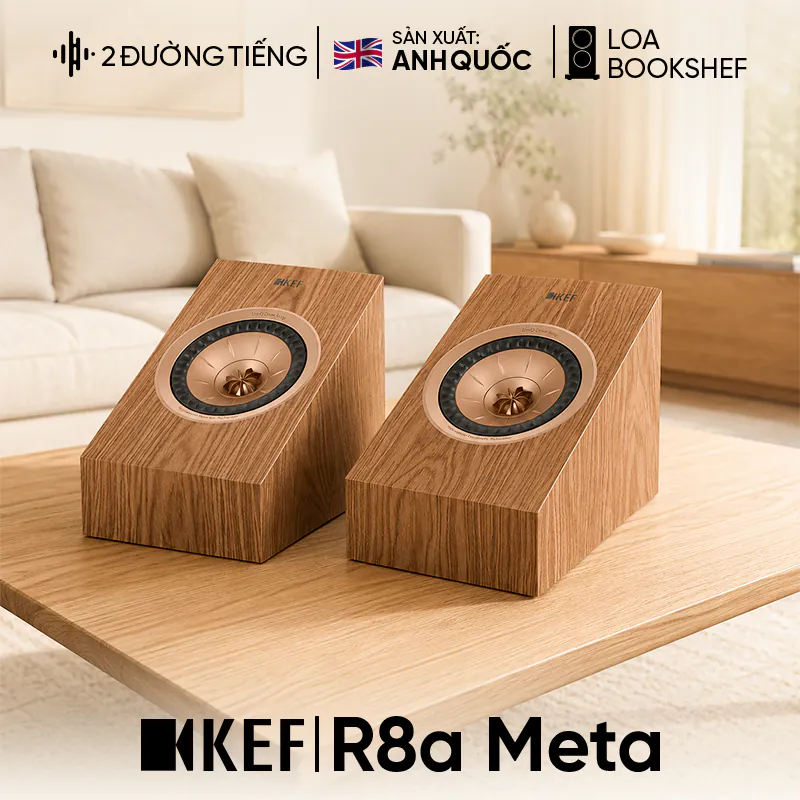 Loa KEF R8a Meta (Độ nhạy 86dB, Tần số 88 Hz-17,5 KHz)