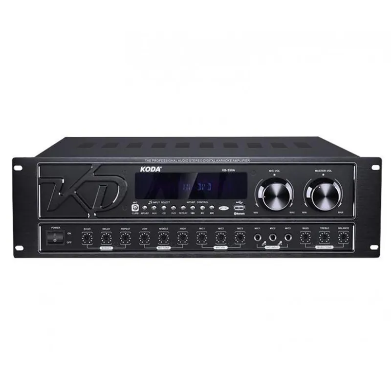 Amply liền vang KODA KB350A, 2 kênh, Công suất 500W , Bluetooth AptX, MP3
