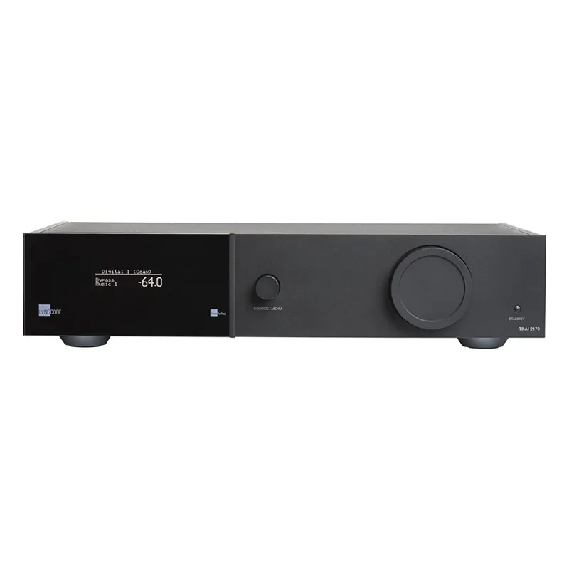 Amply Lyngdorf TDAI-2170, 2 Kênh, Công suất 2 × 170W ở 4 Ohms, Coaxial, HDMI, RCA
