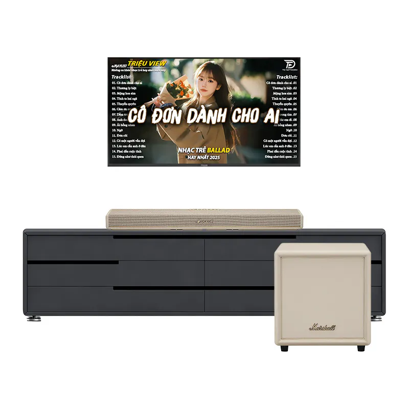 Bộ Loa Soundbar Marshall SB42 (Marshall Heston 60 + Heston Sub 200)