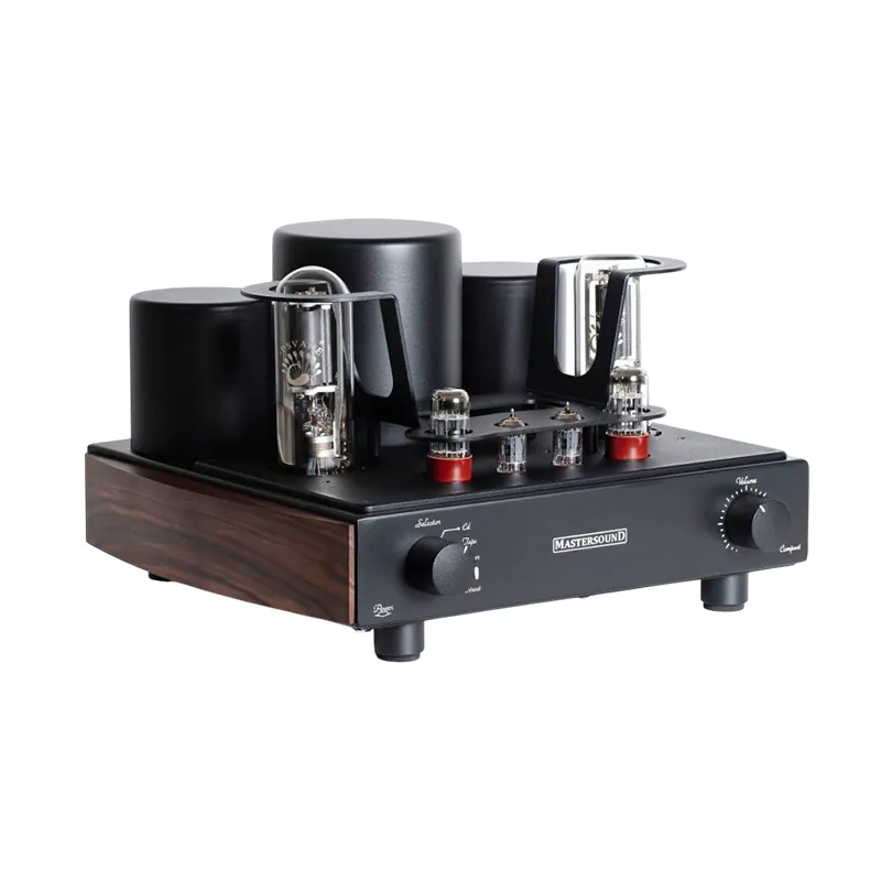 Amply đèn Mastersound Compact 845 (Triode Single Ended Class A, 24W/Kênh, 2 bóng 845, RCA, XLR)