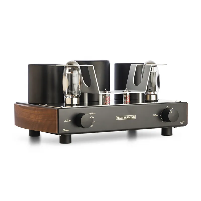 Amply đèn Mastersound Icona (Single Ended Class A, 24W/Kênh, 2 bóng KT150, 5 RCA)