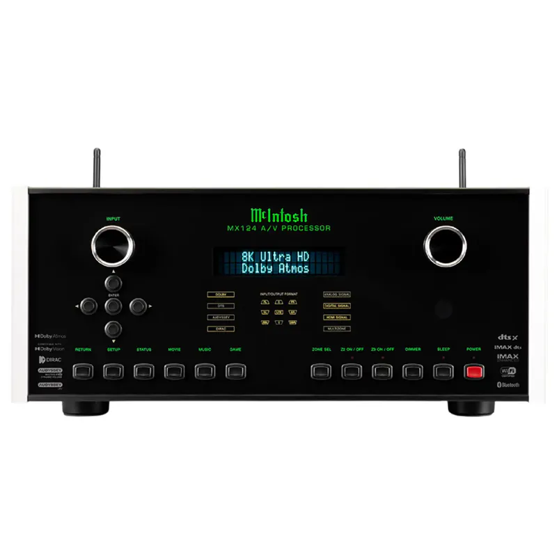 AV Processor McIntosh MX124, 13.4 Kênh, Bluetooth 5.4, Wifi, HDMI eARC, Optical