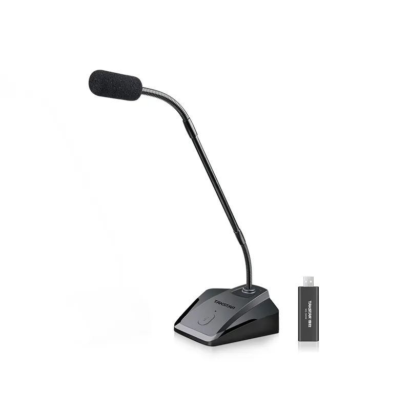 Micro cổ ngỗng Takstar MS-580W1, 1 Kênh, Pin 10 Giờ, 3.5mm, USB 2.0 Micro cổ ngỗng Takstar MS-580W1, 1 Kênh, Pin 10 Giờ, 3.5mm, USB 2.0
