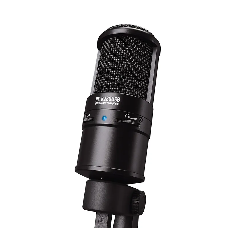 Micro thu âm Takstar PC-K220USB, Cardioid, Tần số 20Hz-20KHz, USB 2.0 Micro thu âm Takstar PC-K220USB, Cardioid, Tần số 20Hz-20KHz, USB 2.0