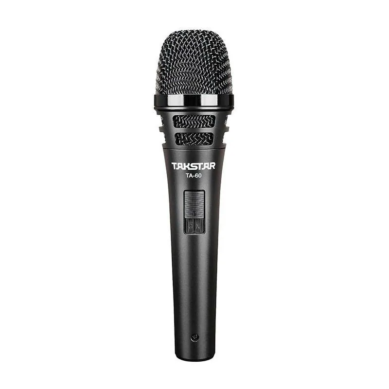 Micro Takstar TA-60 (Có dây, Hướng thu Supercardioid, Tần số 60Hz - 18kHz, Độ nhạy -51dB)