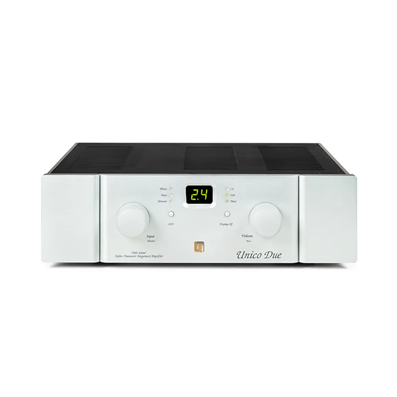 Amply Unison Research Unico Due (Hybrid Dynamic Class A, Công suất 100W x 2, USB, RCA)