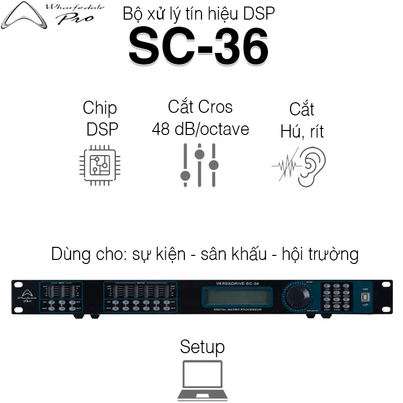 Crossover Wharfedale VERSADRIVER SC-36
