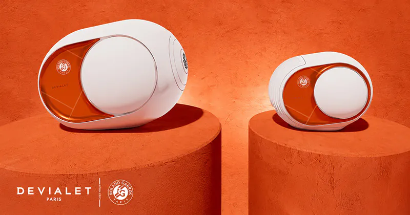 Devialet chính thức ra mắt phiên bản giới hạn đặc biệt Roland-Garros của dòng loa Devialet Phantom Ultimate