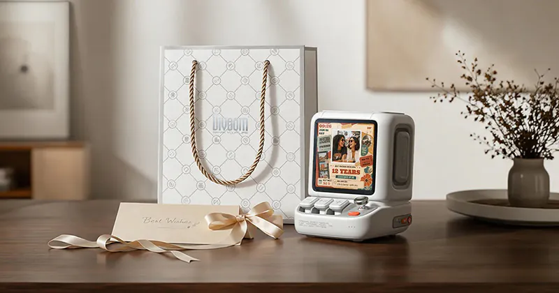 Divoom ra mắt loa để bàn Astrotoo: Thiết kế retro cao cấp, tích hợp phím cơ và màn hình đa năng