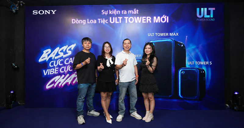 (Ngày 19/10/20226) HDRadio tham dự sự kiện ra mắt dòng loa tiệc Sony ULT TOWER mới ở Cosmos Club - 21 Tràng Tiền, quận Hoàn Kiếm, Hà Nội