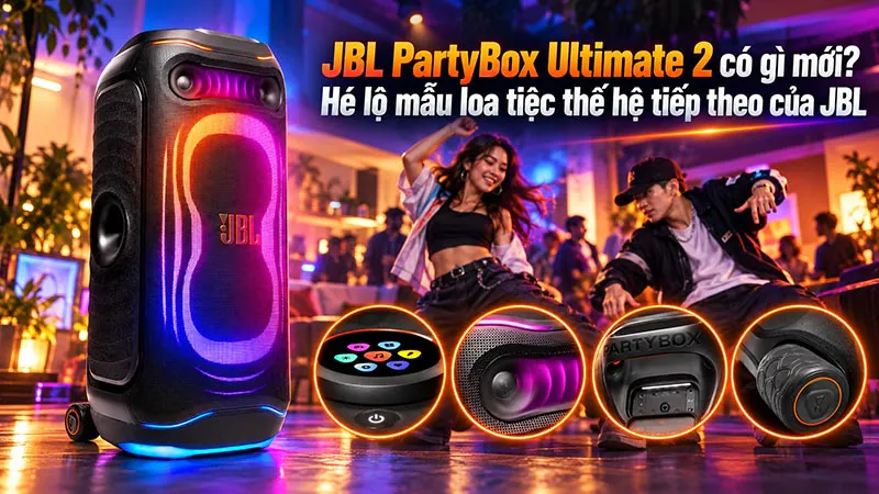 JBL PartyBox Ultimate 2 có gì mới
