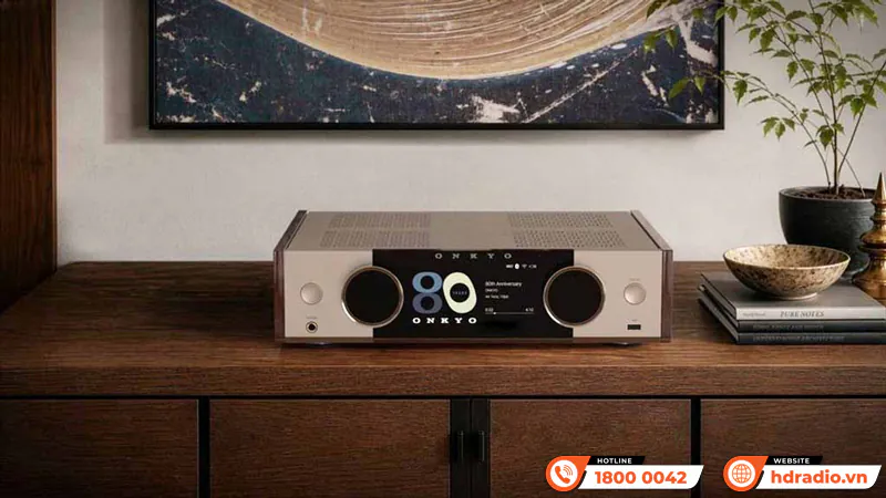 Thương hiệu Onkyo cho ra mắt amply streaming Muse Y-50 kỷ niệm 80 thành lập Thương hiệu Onkyo cho ra mắt amply streaming Muse Y-50 kỷ niệm 80 thành lập