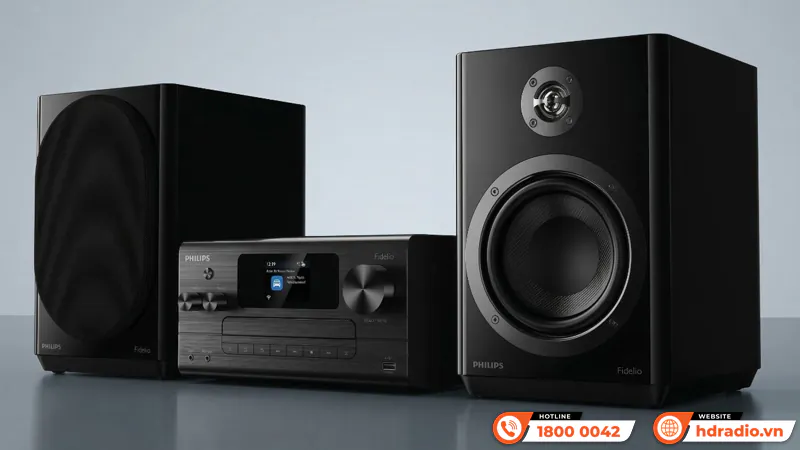 Philips ra mắt Fidelio FA7: Hệ thống dàn nghe nhạc kết hợp CD và streaming hiện đại
