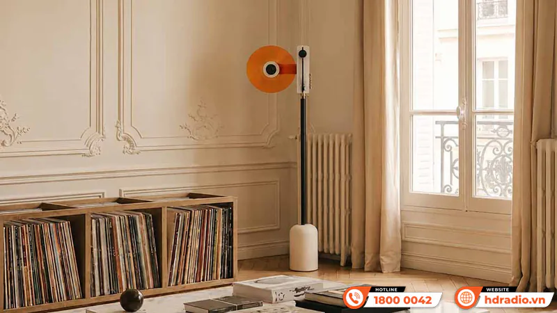 Ruka TD-1: Đầu đĩa than hóa thành tác phẩm nghệ thuật treo tường độc đáo