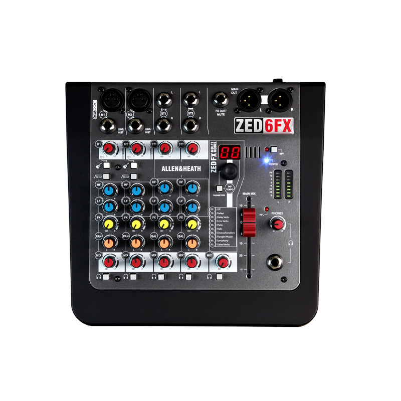 Bàn mixer Allen & Heath ZED-6FX 6 kênh, giá TỐT