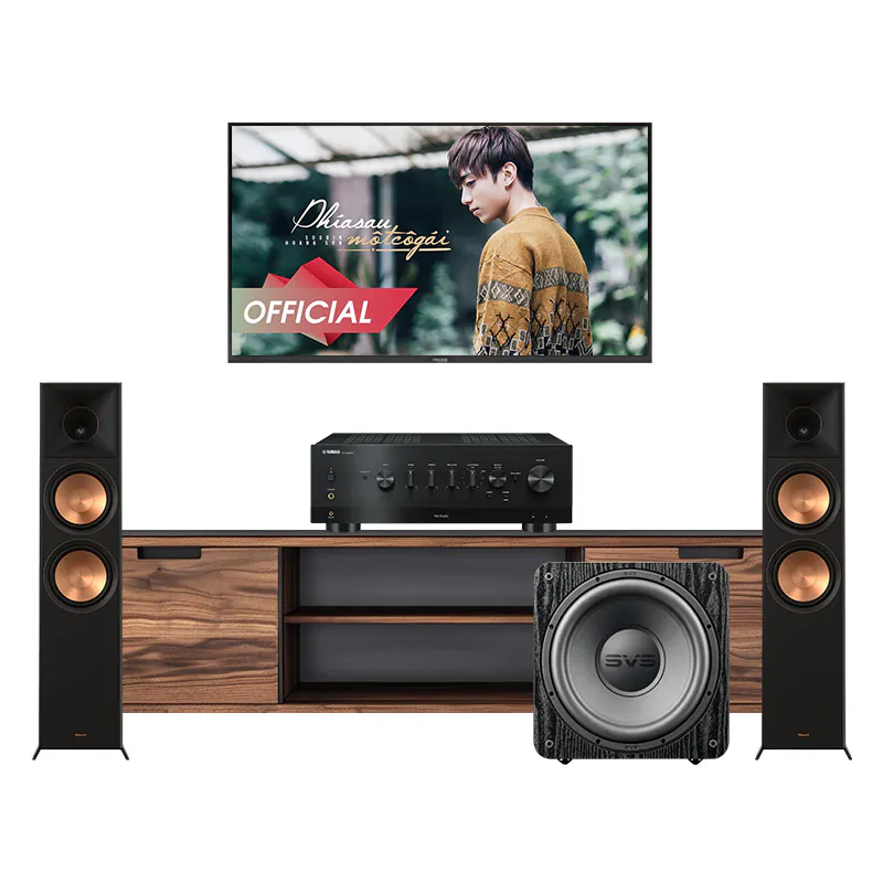 Dàn Nghe Nhạc Yamaha NH201 (Yamaha R-N1000A, Klipsch RP-8000F II, SVS SB-1000 pro)