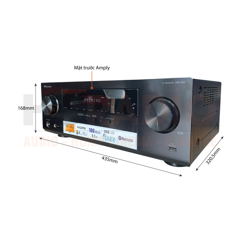 Chú thích Amply Pioneer VSX 325