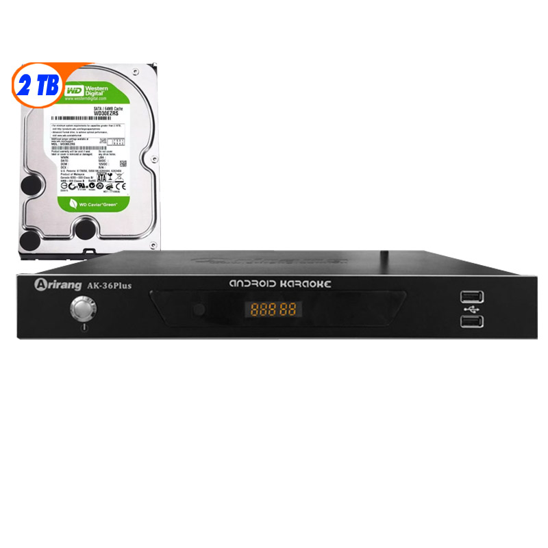 Đầu Arirang AK36 Plus ổ cứng 2TB