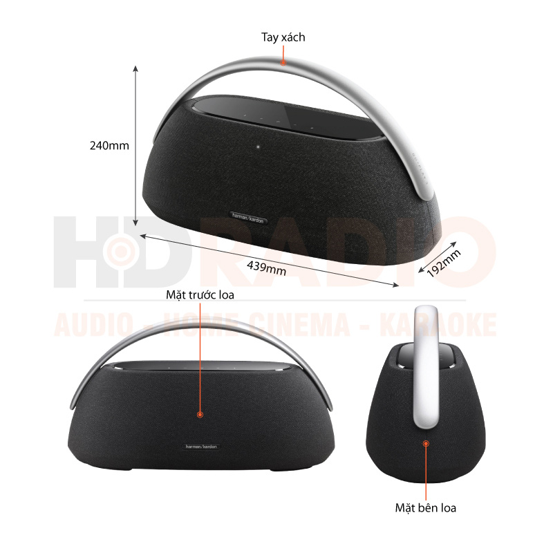 chú thích loa Harman Kardon Go Play 3 chú thích loa Harman Kardon Go Play 3