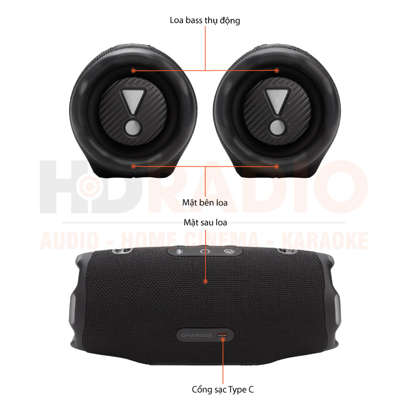 chú thích Loa JBL Charge 6 Loa JBL Charge 6