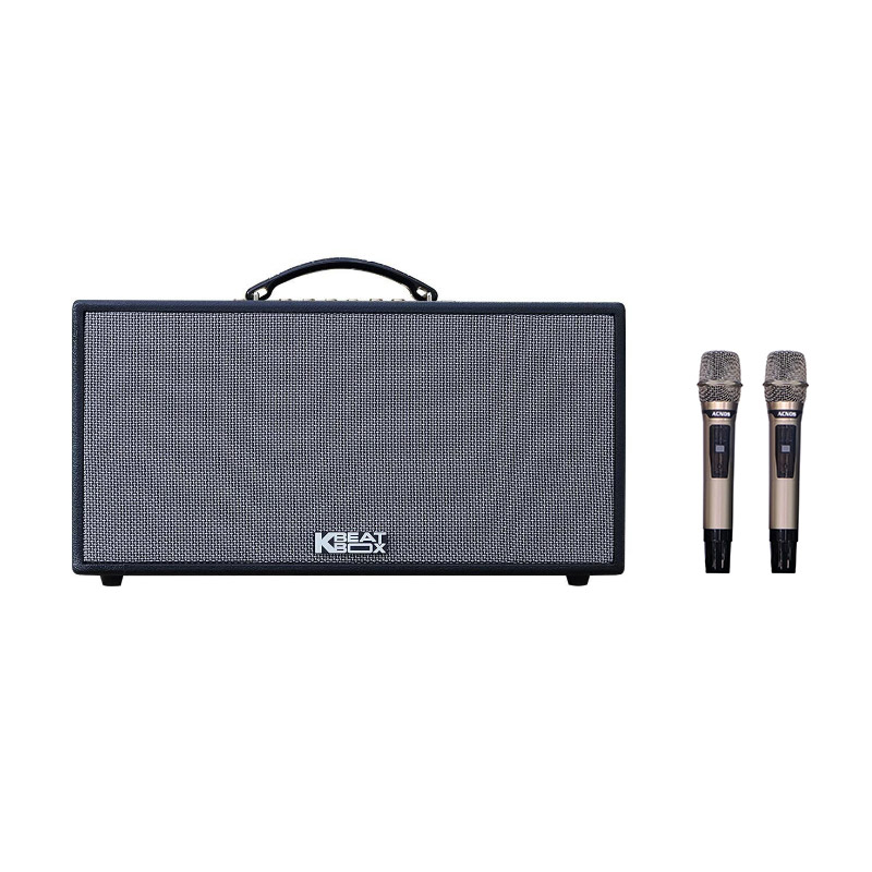Loa Acnos CS448, Công suất 150W, Bluetooth 5.0, Mic Wireless Stereo, 2 tay micro