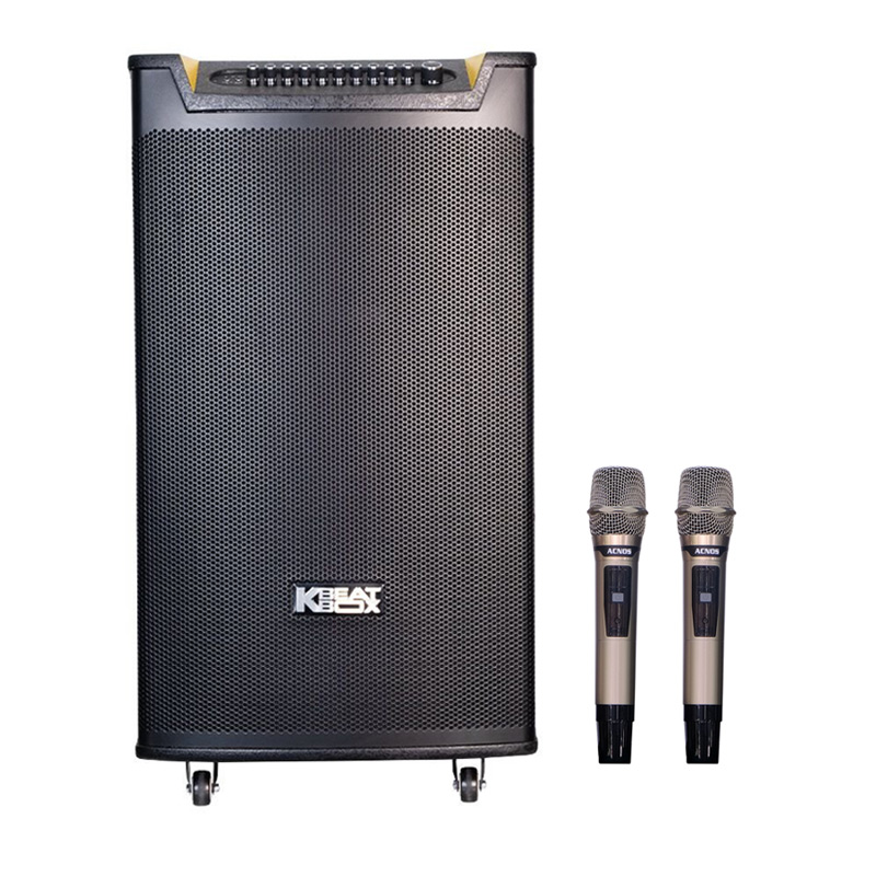 Loa Acnos TOP 430, Bass 40cm, Công Suất 300W, Bluetooth, 2 Tay Micro