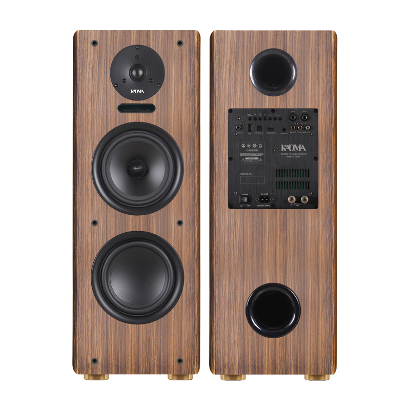 Dàn loa Kadma BS56 (3 Đường Tiếng, Công Suất 300W, Bluetooth, Optical, HDMI, Kèm 2 mic, điều khiển) - Hình 3