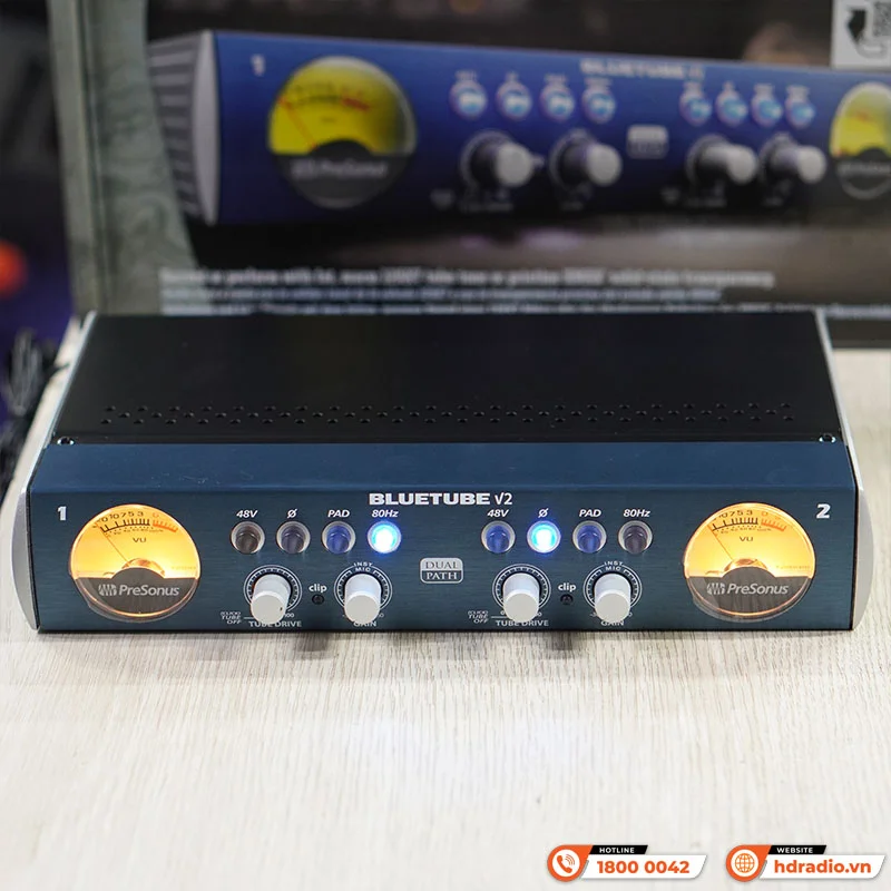 Preamp Micro PreSonus BlueTube DP V2 | Giá Siêu TỐT!
